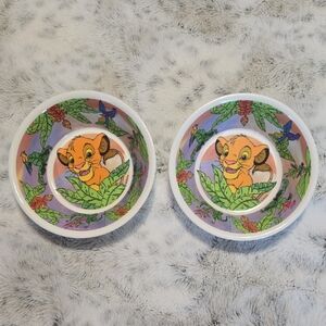 Set of 2 The Lion King Bowls